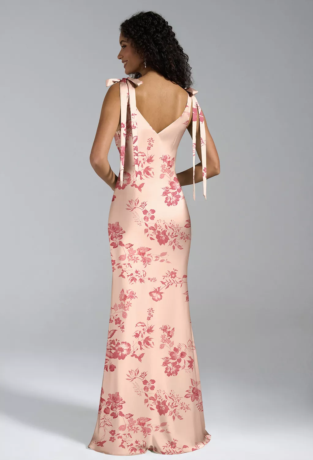 AW Chiara Pink Cherry Blossom  Black Tie Wedding Guest Dresses